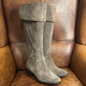 Vince Camuto Taupe Heeled Boots